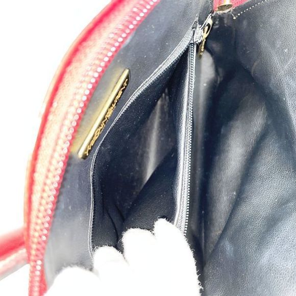 Yves Saint Laurent Cutout Logo Charm 2Way Handbag - Picture 9 of 16